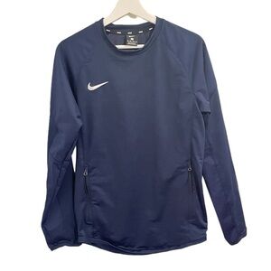 Nike Men’s Therma Crew Navy Small